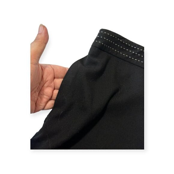Boden Black Wool A line Mini Skirt, Size US12R, - Picture 6 of 11